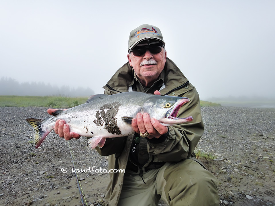 Silver Salmon caught by Jim Heimer